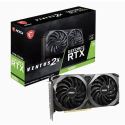 MSI GeForce RTX 3060 Ventus 2X 12G Gaming Graphics Card - RTX 3060