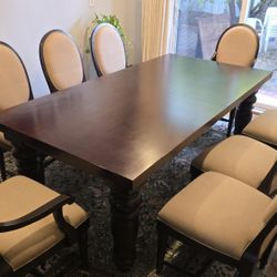 Restoration Hardware Dining Table + Chairs