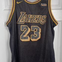 LeBron James Black Mamba LA Lakers Nike Mens Size 50