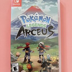 Pokemon legends arceus Nintendo switch game