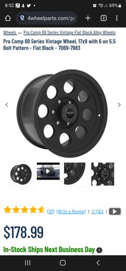 Pro COMP 69 SERIES WHEEL NEW