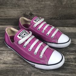 Converse All Star Chuck Taylor Fuchsia Low Top Sneakers Womens size 7