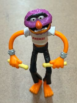 2003 Jim Henson’s THE MUPPETS “Animal” PVC Figure JACK in THE Box KIDS Meal Toy 👀 (please read description )