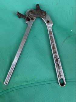 Rigid 1/4 tube bender
