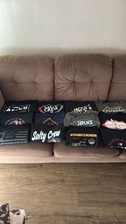 Salty crew shirts and flannels 2XL