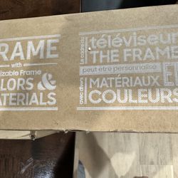 Samsung 65” Bezels - Brand new - White