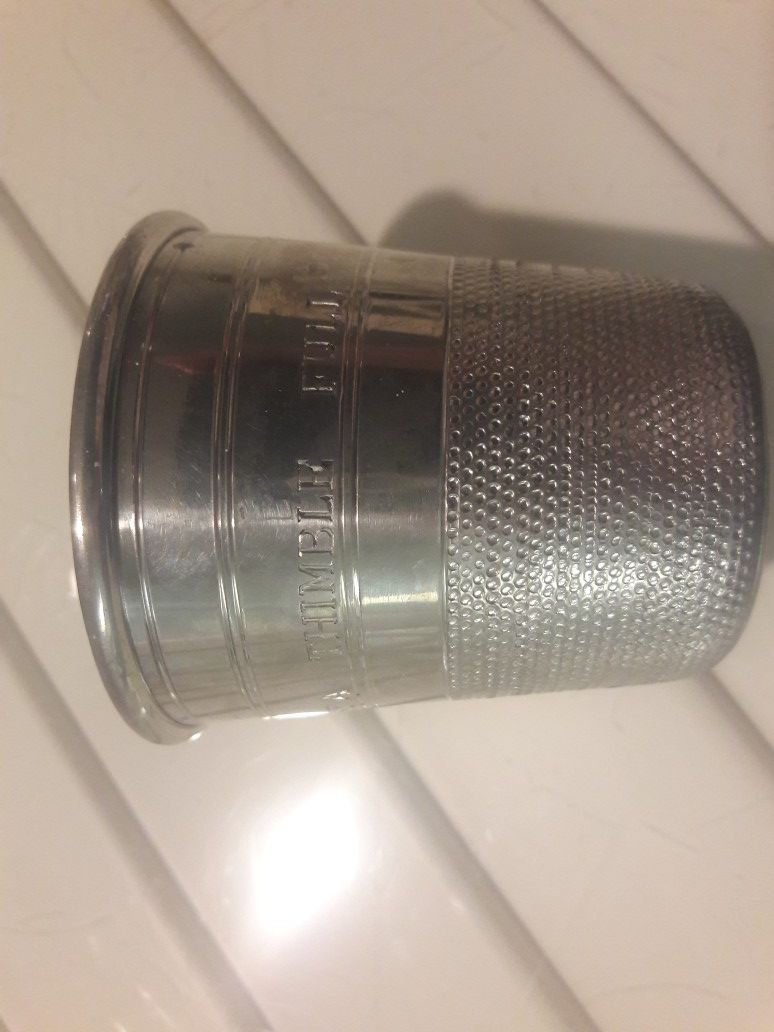 1930's Pewter Shot Glass