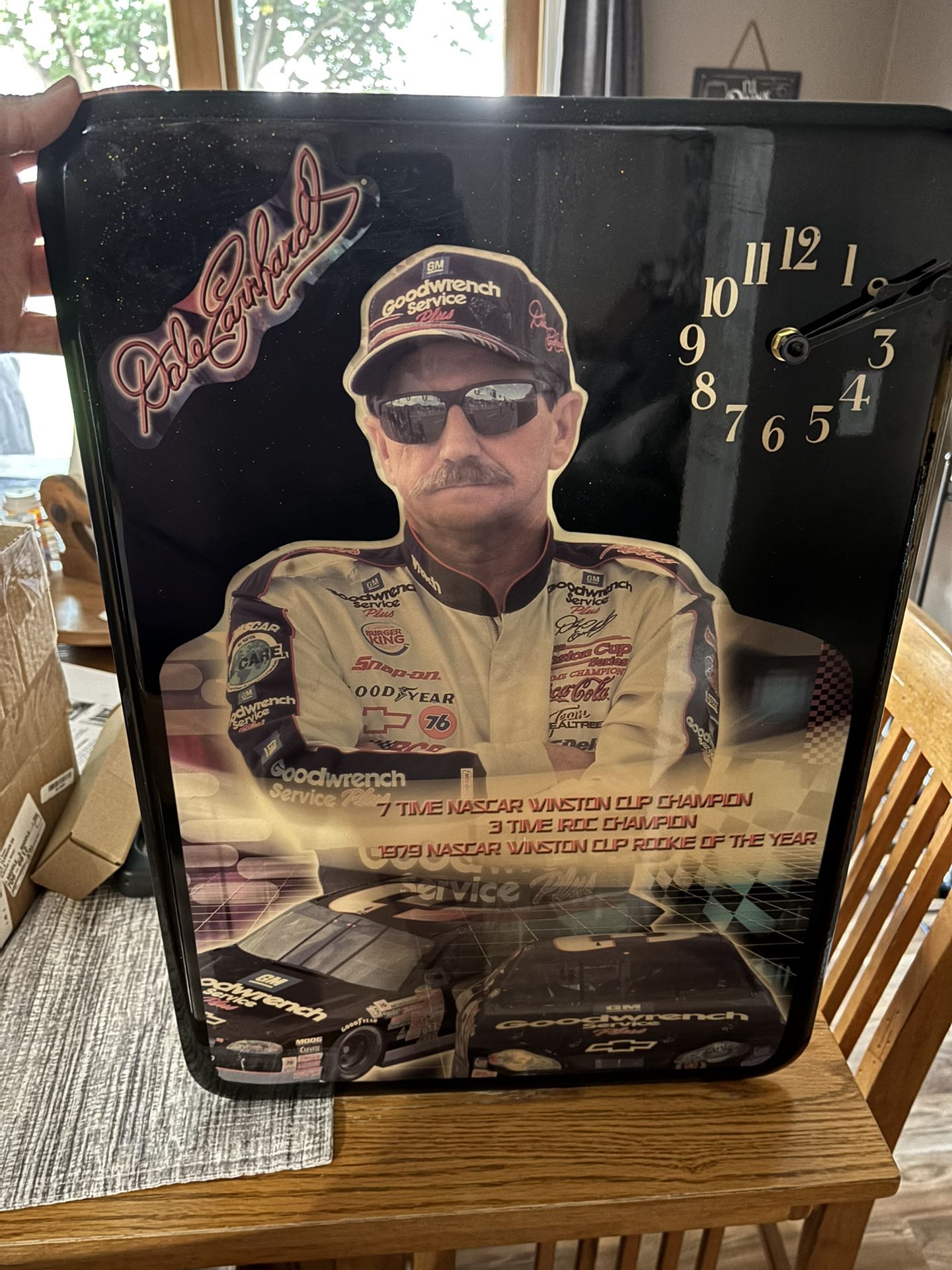 Dale Earnhardt Wall Clock