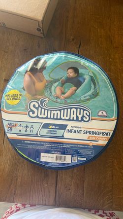 Kid baby infant spring float sun canopy 50 of swimming toys tools