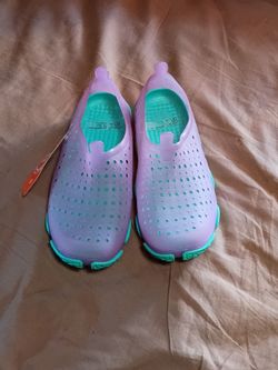 Kids Water Shoes Purple and Teal