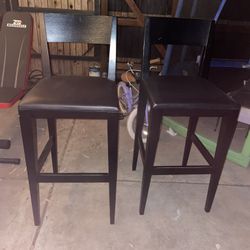 Set Of 2 Bar Stools 
