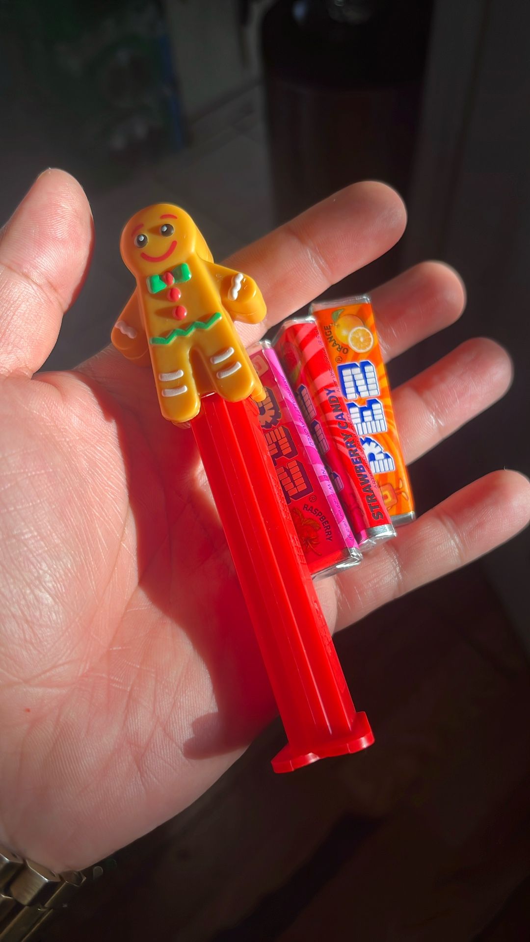 Pez candy new ginger bread man