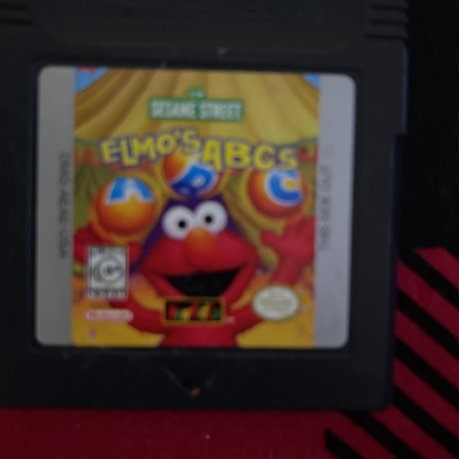 Sesame Street Elmo's ABC’s (Nintendo Gameboy Color)