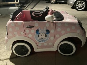 Old Minnie Mouse Car For Toddlers, Electric
