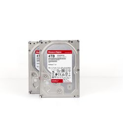 WD RED 4TB NAS Drives (WD4003FFBX), CMR (Sets Of 2)