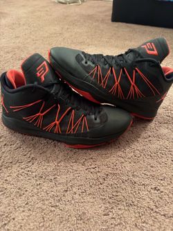 Jordan CP3.VIII basketball shoes (Chris Paul's 8th signature model with Jordan Brand) in the "Black Infrared" (or Black/White-Infrared 23) Jordan / Ni