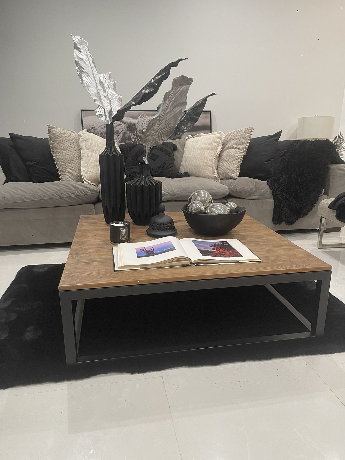 Attune Wood Coffee Table WAYFAIR Store