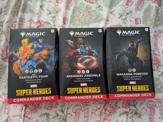 MTG Marvel Super Heroes Commander Decks