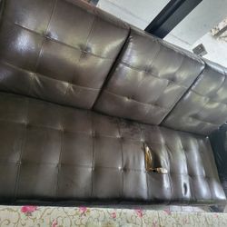 Leather Couch 