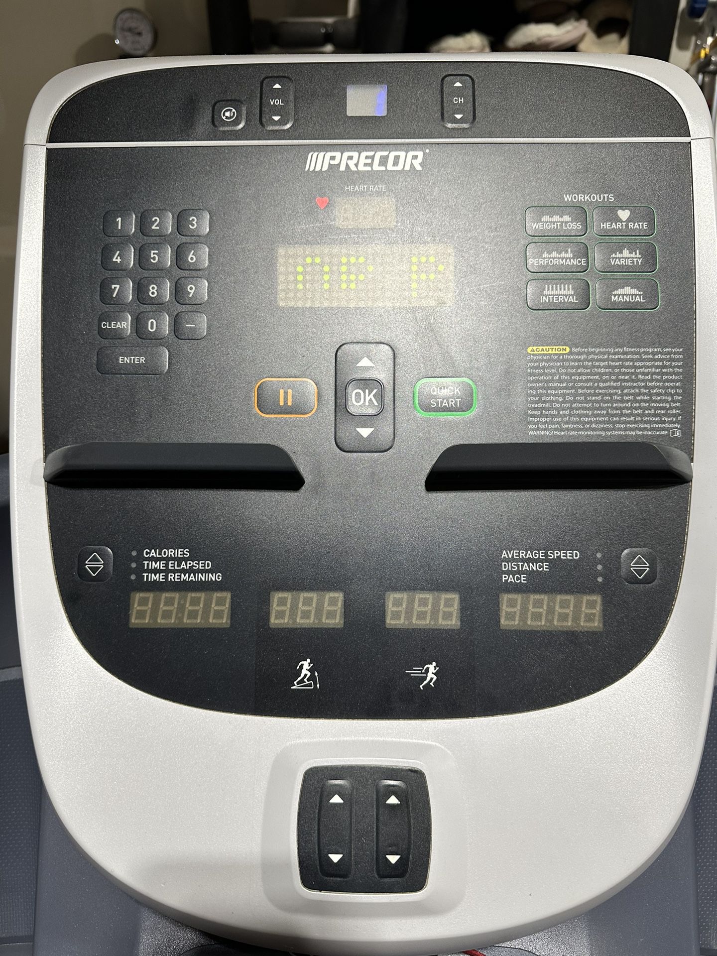 Precor TRM 835 Commercial Series Treadmill with P30 Console
