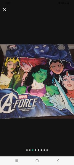 Marvel Legends A-force Box Set 6pack Toy's "R" US Exclusive US Seller