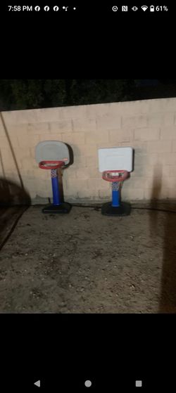 Two Kids Toy Basketball Hoops