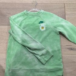 Green Nike Patch Sweatshirt 
