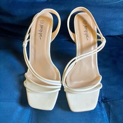 Nasty Gal strappy mid heels