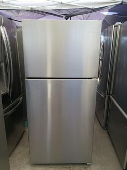 Amana Top Mount Stainless Refrigerator
