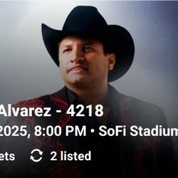 Julion Alvarez Concert Tickets 