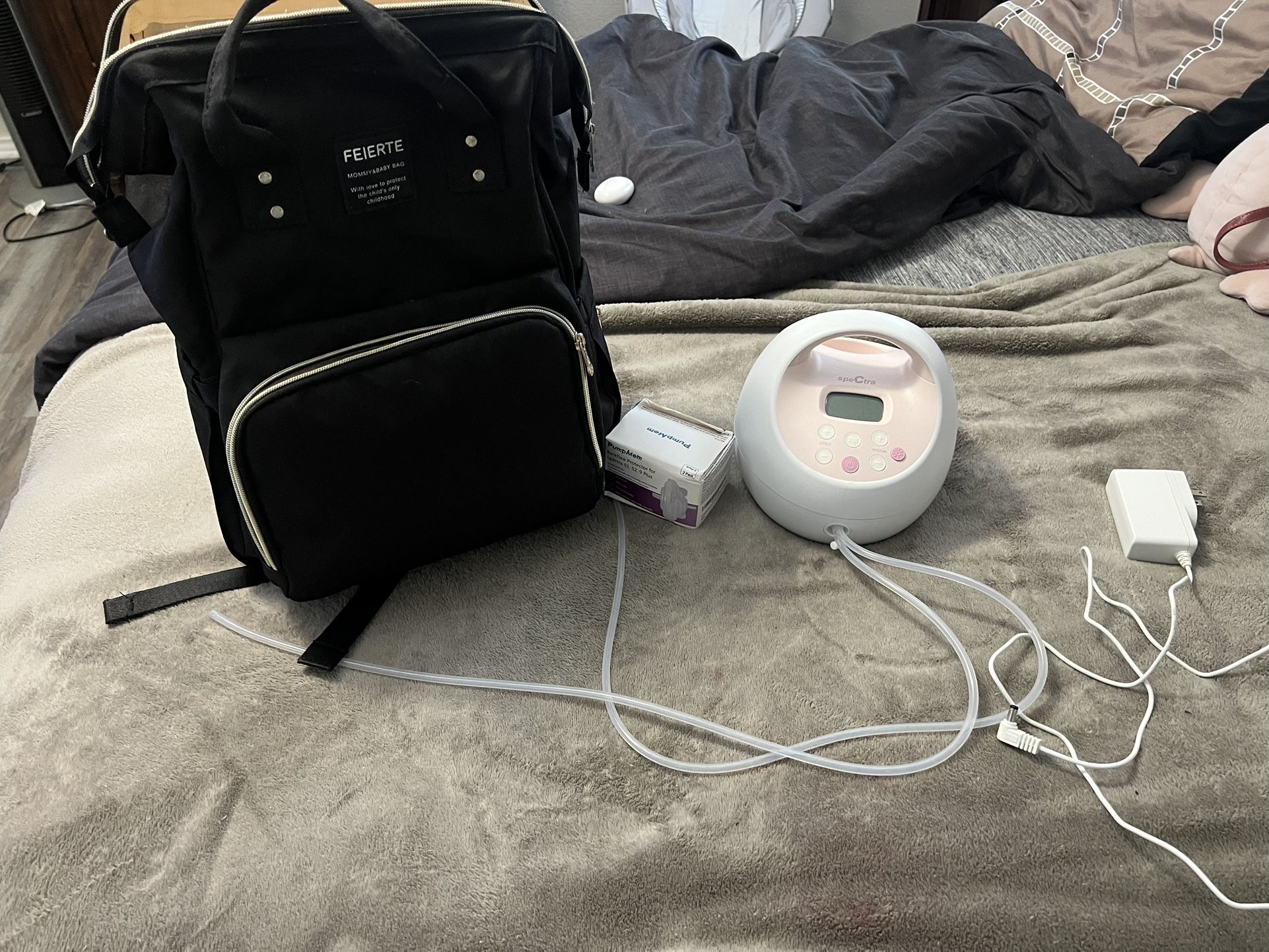 Breast Pump And Diaper Bag 