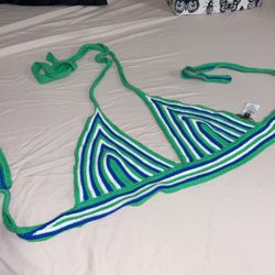 Large Knit Bikini Top