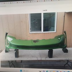2020-2022 PORSCHE TAYCAN FRONT BUMPER COVER OEM
