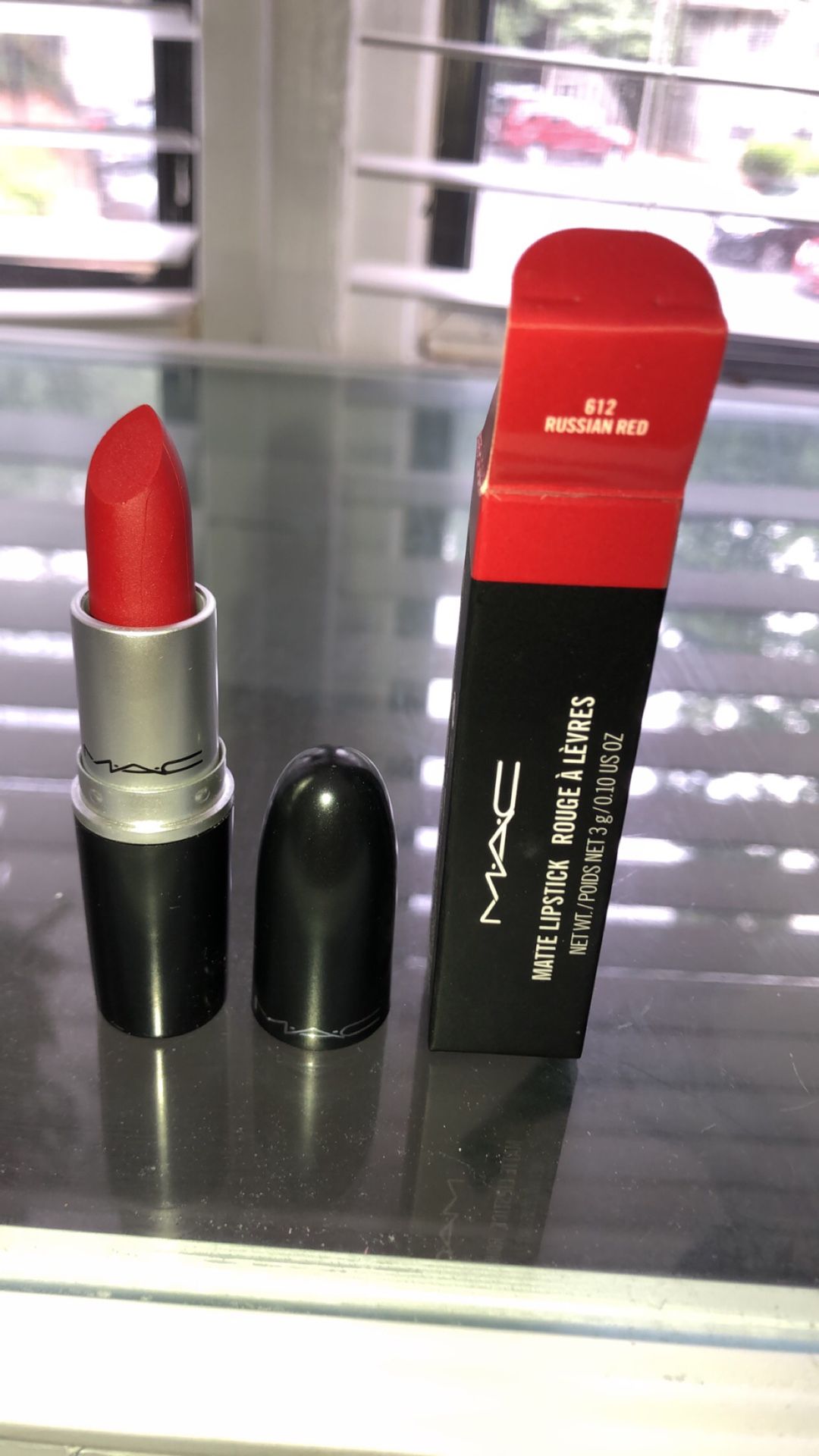 Russian Red Mac Lipstick 