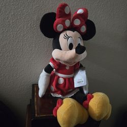 Disney Minie Mouse Plush Toy/ Peluche De Minie Mouse 