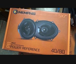 Memphis Power Reference 5x7  Speakers