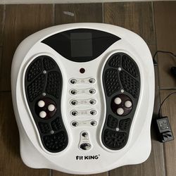 FIT KING EMS Foot Massagers for Neuropathy, Foot Circulation Stimulator with EMS Tens Pads, Nerve Stimulator Device Foot Nerve Massager for Neuropathy