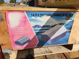 Steel Building Garage Shed.  Brand New