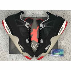 Jordan 4 Bred 2019 12 Men