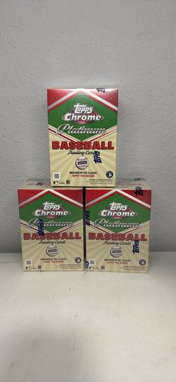 Topps Chrome Platinum Sealed