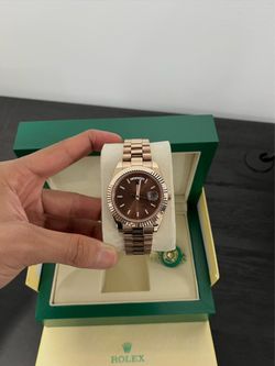 Chocolate Dial Men’s Watch