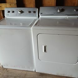 Washer And Dryer