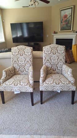 High back chairs