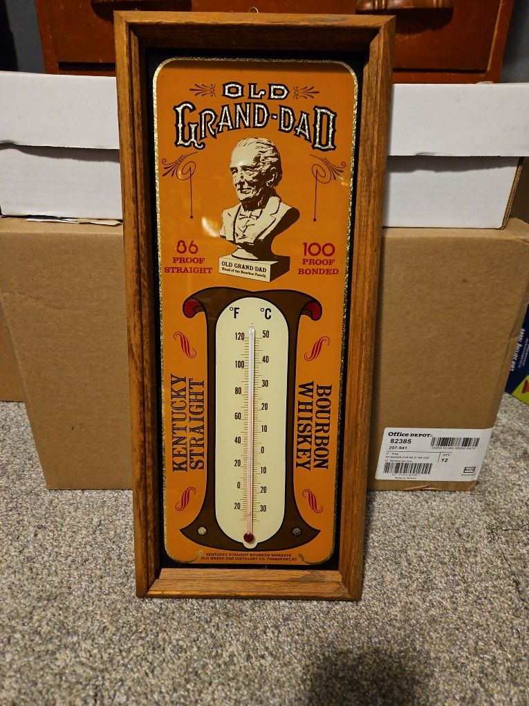 Old Grand-Dad Thermometer