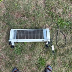 W.B. Movable Glass Radiant Heater 
