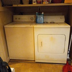 Used Waser And Dryer Kenmore And Whirlpool 