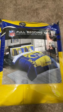 Los Angeles rams bed set