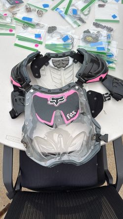 Fox Racing Youth Chest Protector (Pink/Black $40
