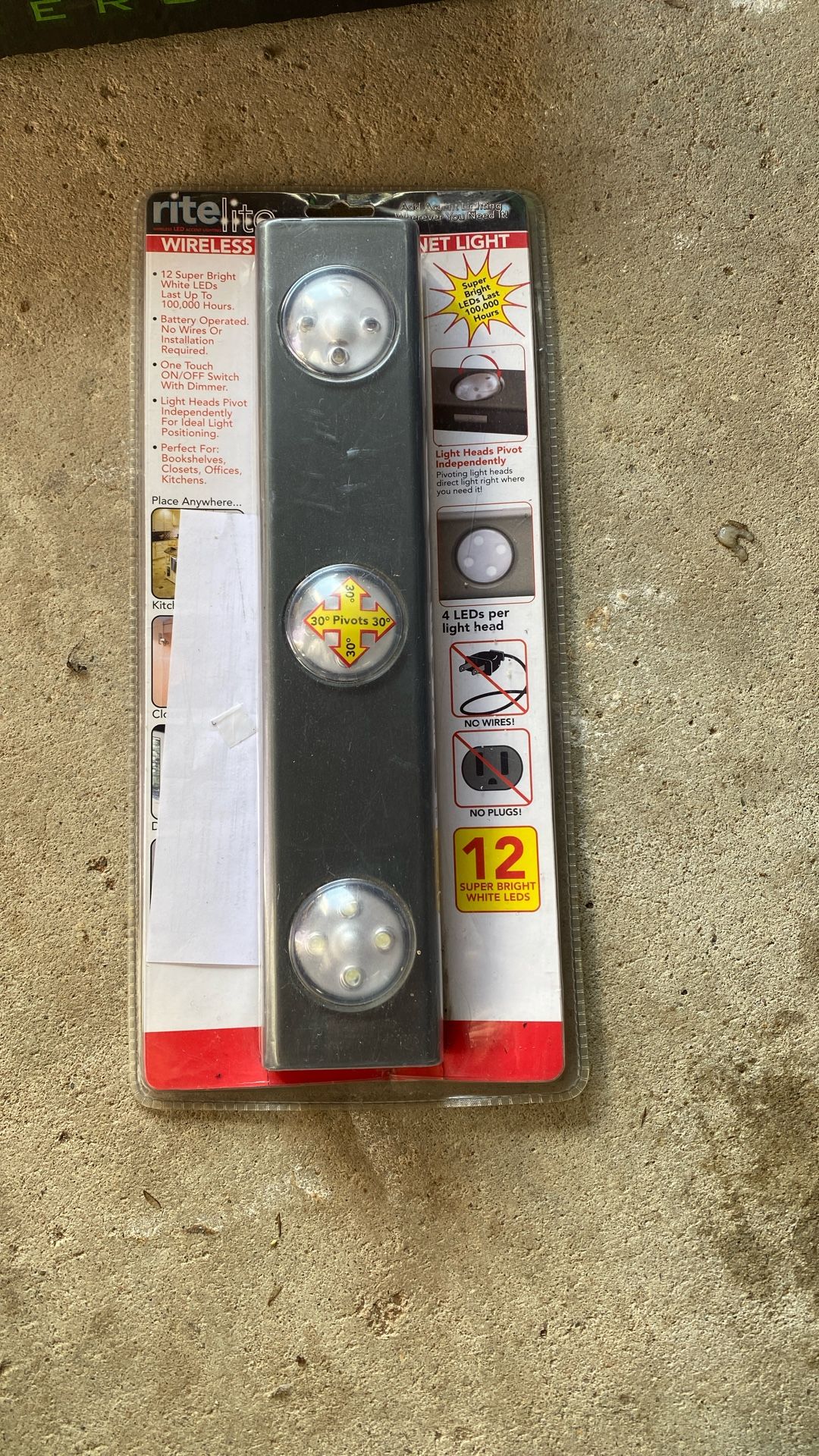 Rite Lite Light Wireless Led Cabinet