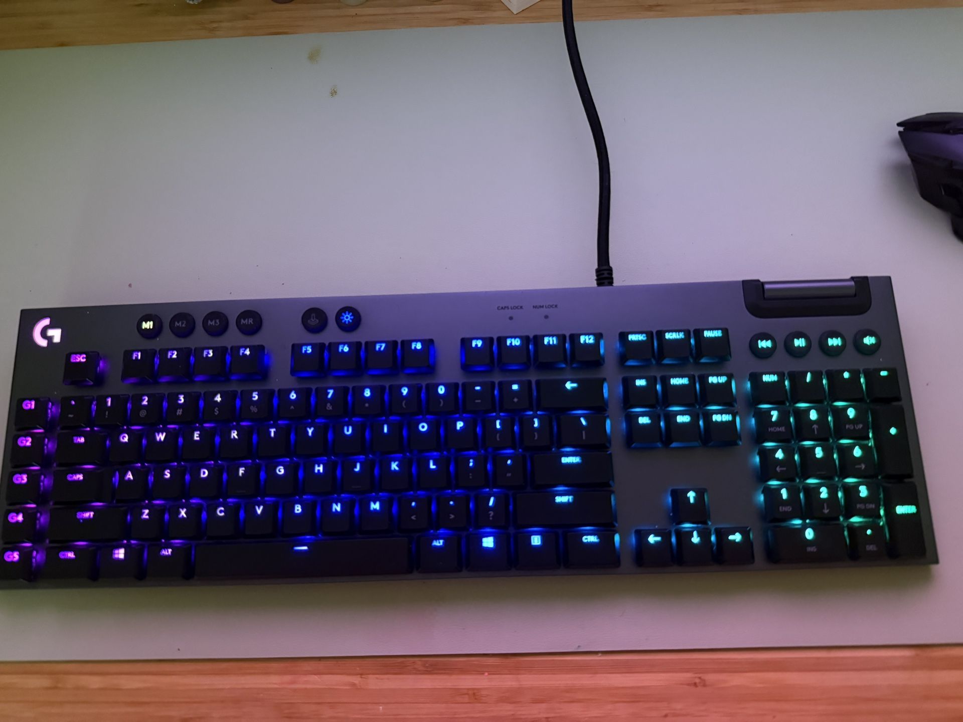 Logitech Wired Keyboard & Wireless Mouse 